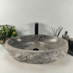 Раковина из мрамора Erozy Grey EM-64670 61*42*16 0189