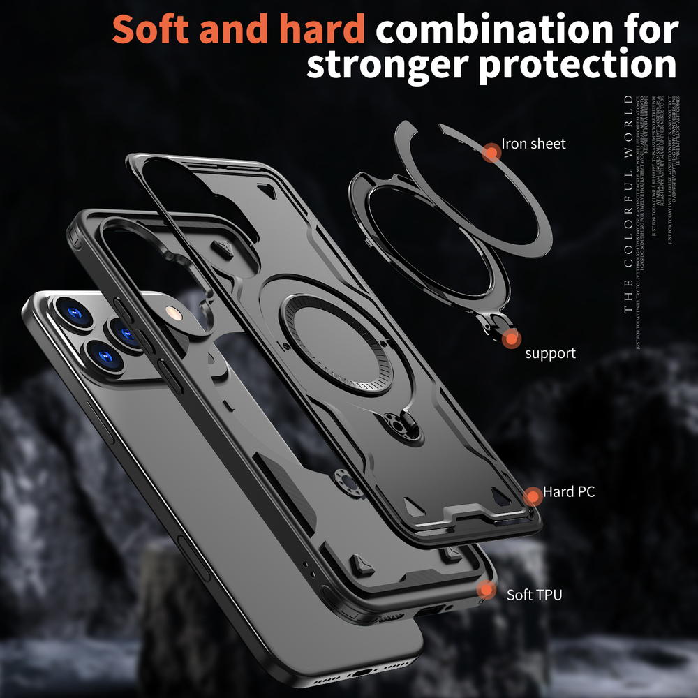 Чехол Magneto Case с кольцом для Poco F7 5G