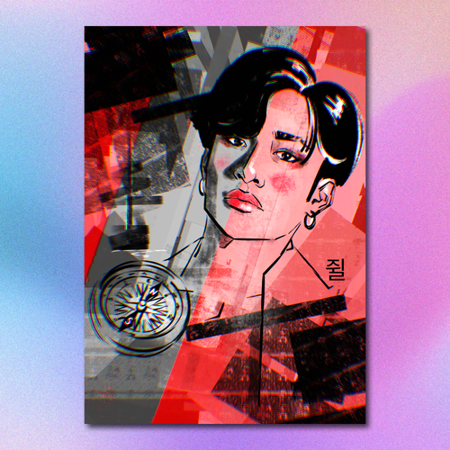 Арт принт / monsieur_julesl / STRAY KIDS / Бан Чан