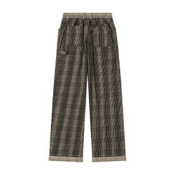 Брюки Ymkashix Velvet Tartan