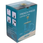 Френч-пресс 600мл «Хай-Тек» с бамбуковой крышкой