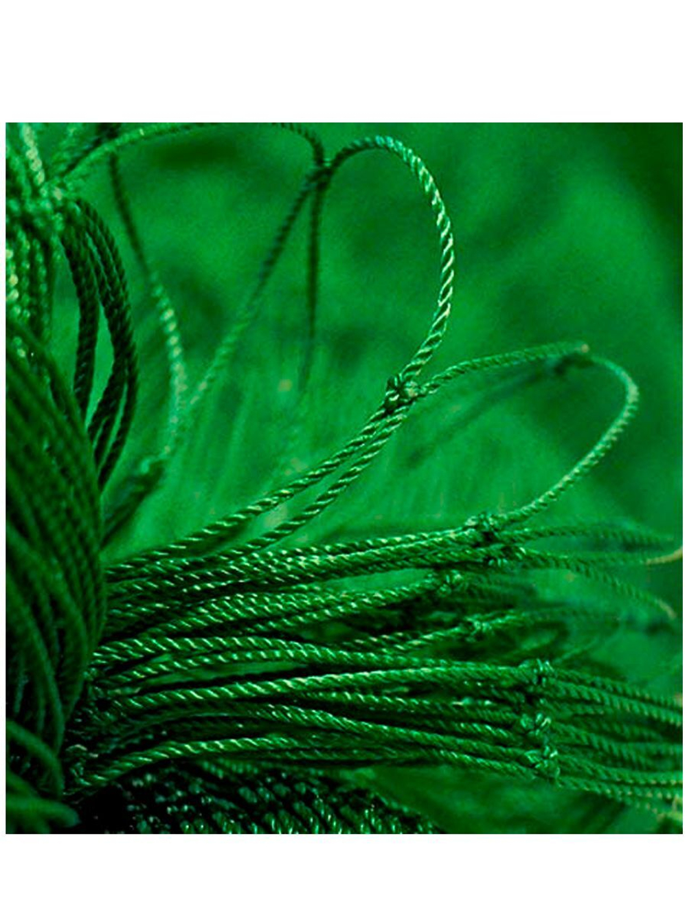 Сеть строительная капроновая узловая термофиксированная SPIDER 26 мм, 210den /12 (0,8мм), 250ячей (упаковка 20 кг) зеленый