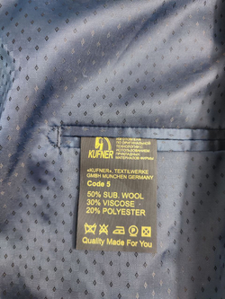 Пиджак Van Cliff классического кроя 50 размер