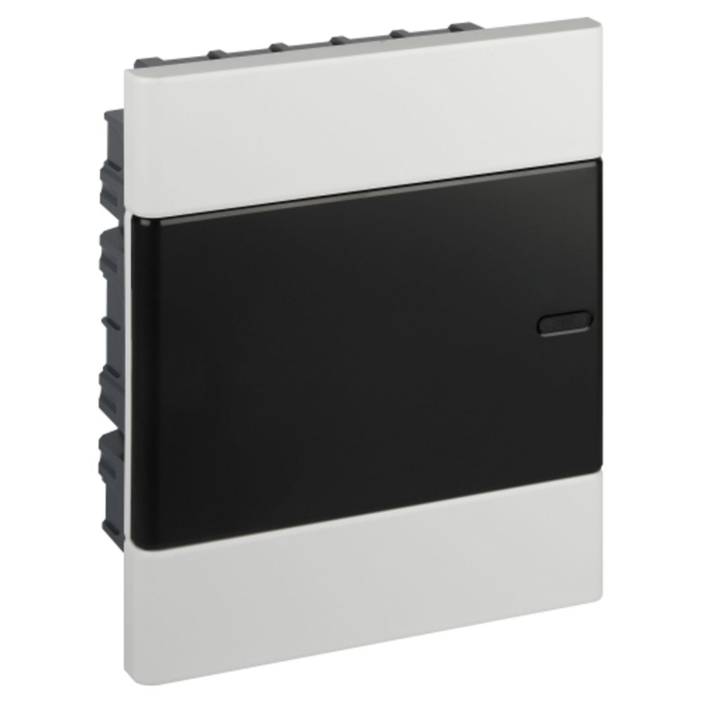 Корпус пластиковый встраиваемый ЭРА TREND ЩРВ-П-24 IP40 прозрачная крышка белый | Корпуса пластиковые