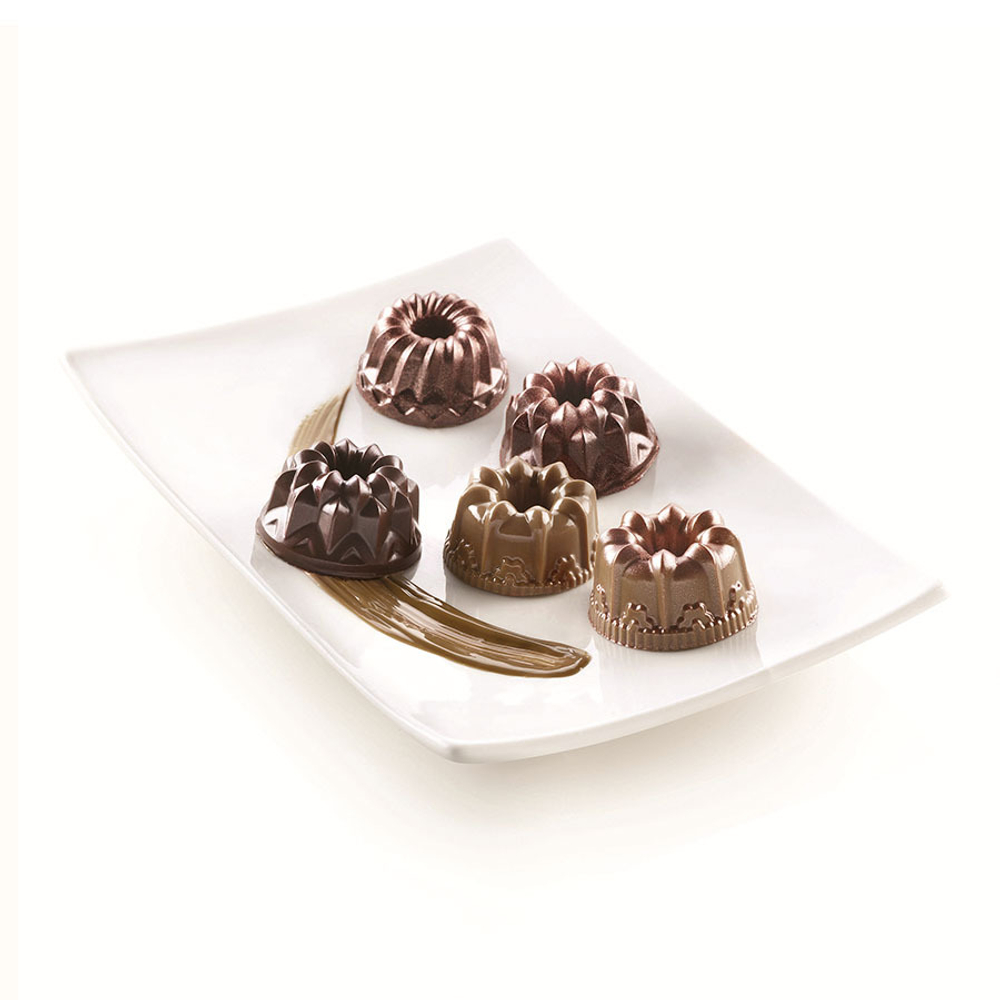 Форма для приготовления пирожных и кексов charlotte 18 х 33,5 см силиконовая