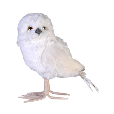 Сова белая 19 см