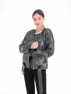 Куртка женская из натуральной кожи Турция