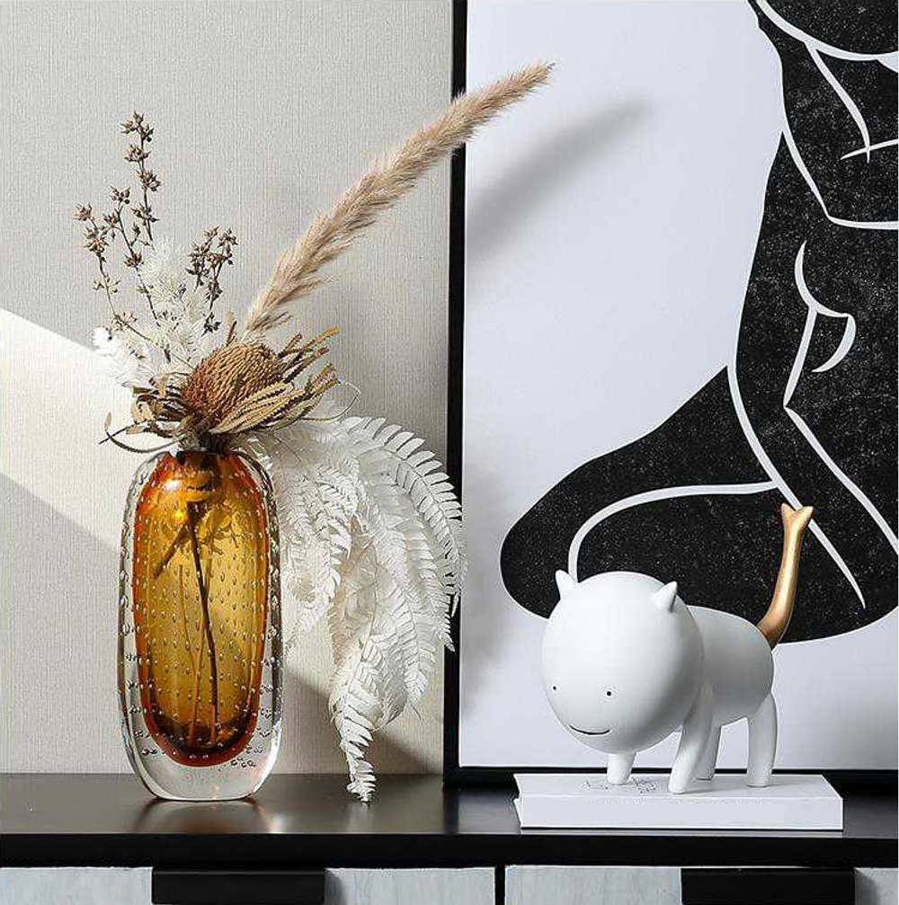 Статуэтка Simulation cat white