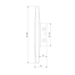 Настенный светодиодный светильник с тканевым рассеивателем 101002 LED