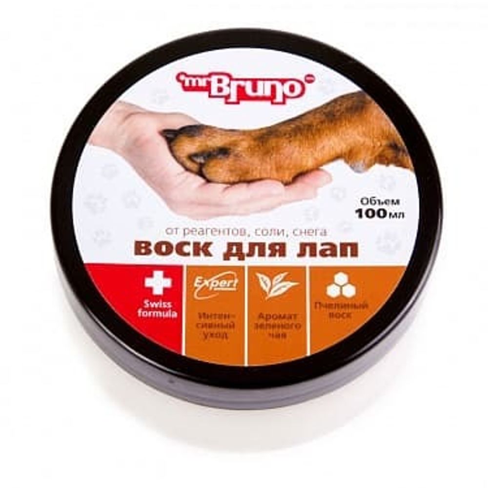 Mr.Bruno: воск для лап, 100мл