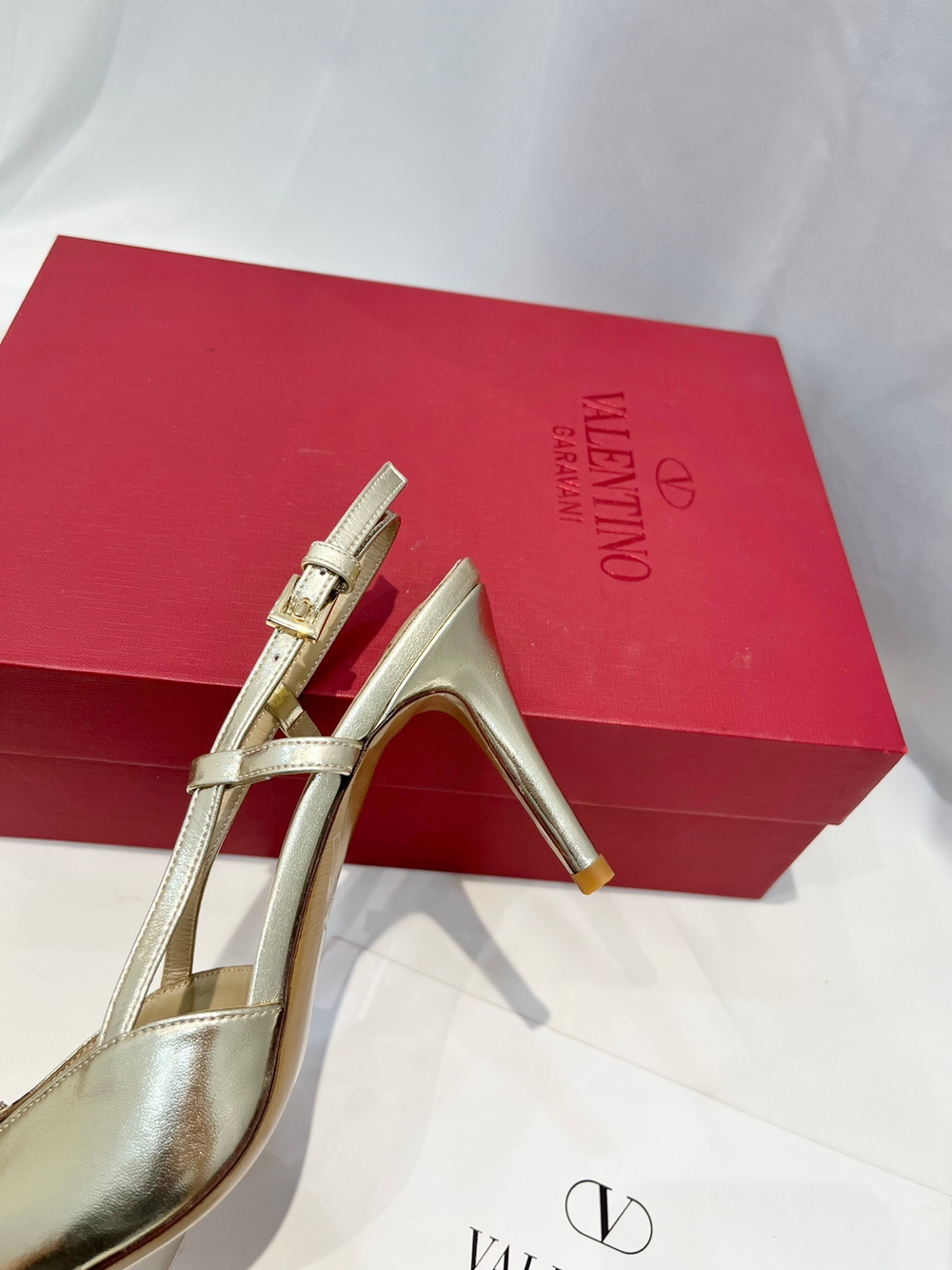 Valentino Vlogo Slingback Pump 8 cm
