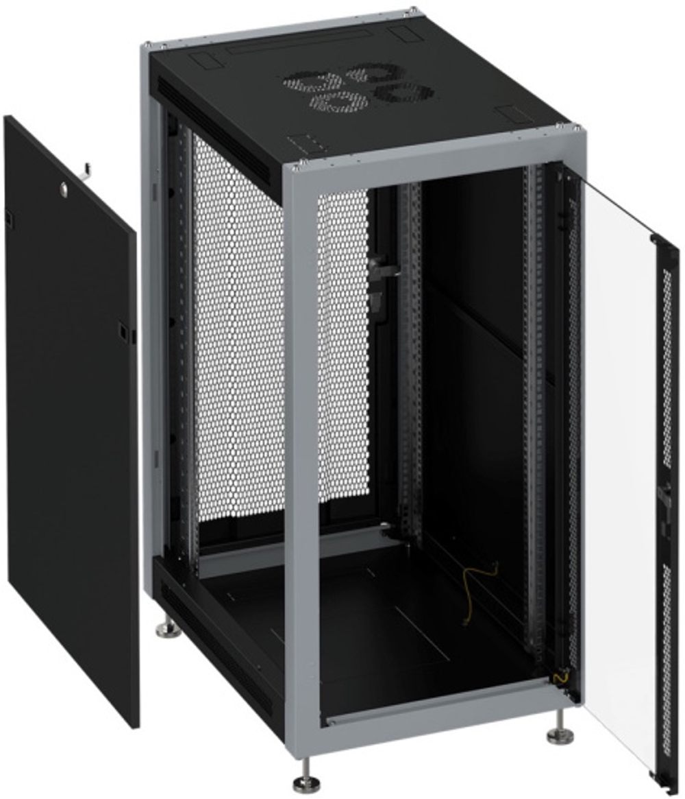 Шкаф напольный 19", 15U SYSMATRIX SL 6815.913