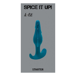 Бирюзовая анальная пробка 10,5см Lola Games Spice it up Starter 8007-03lola