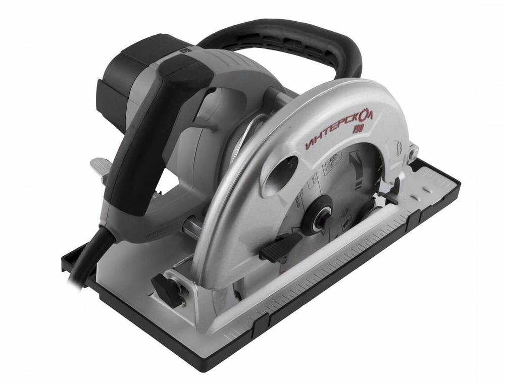 Дисковая пила  Интерскол ДП-190/1600М 97.1.1.20, 800 Вт, серый