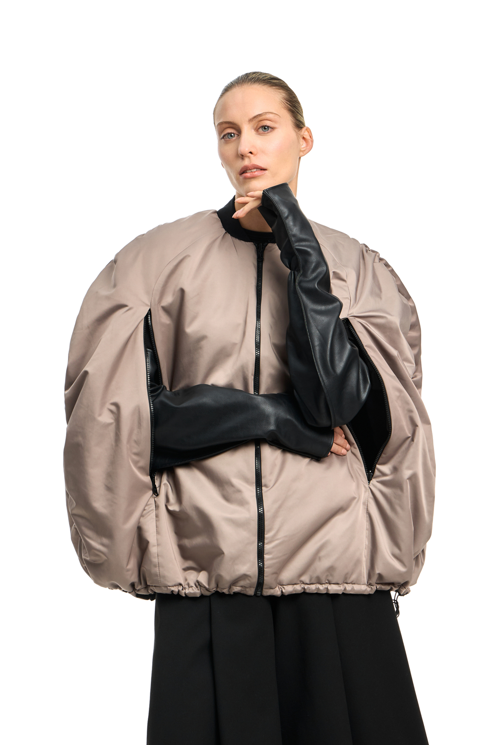 Бомбер-кейп двусторонний