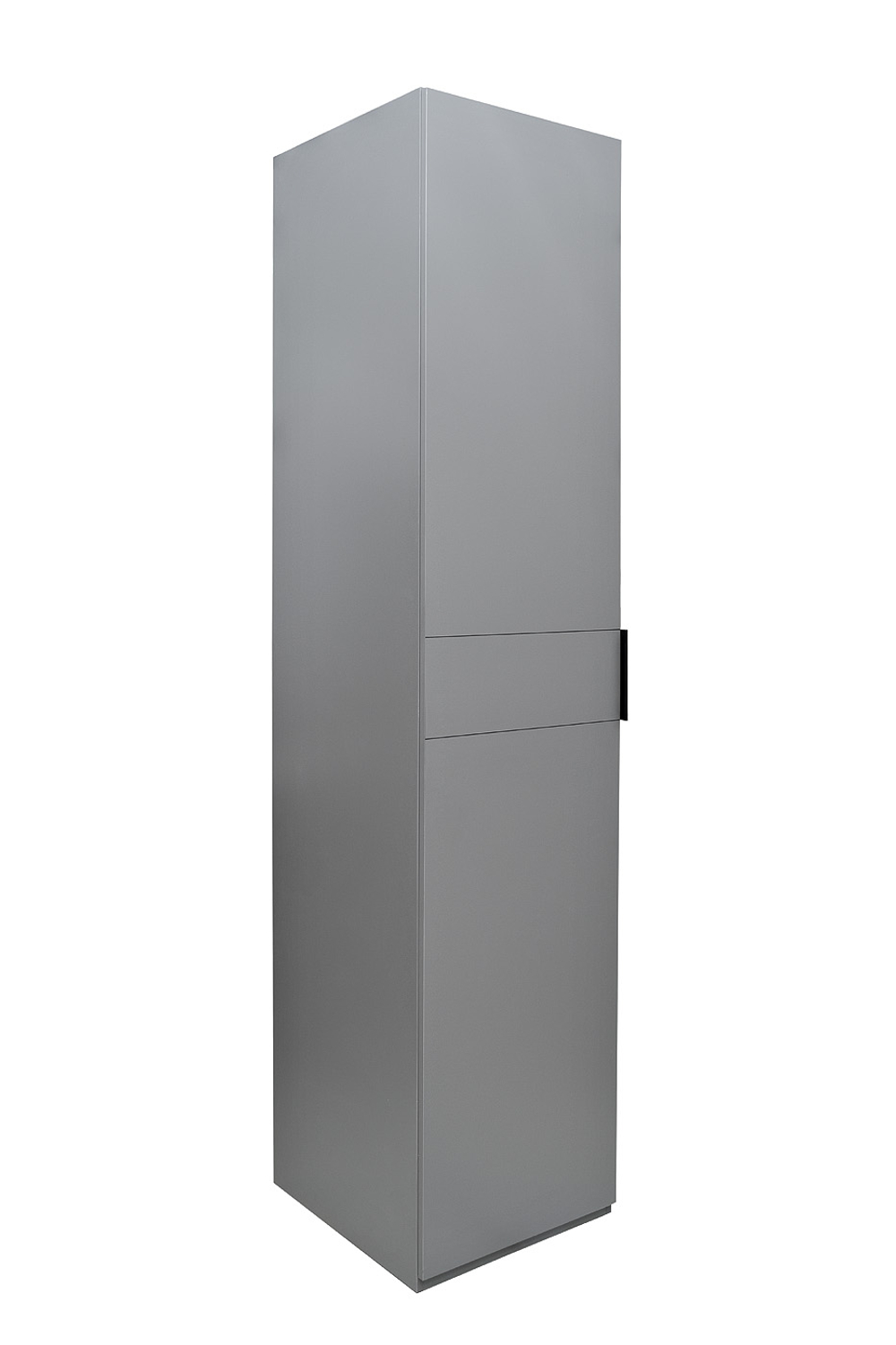 GD-10022-6 Шкаф Альто(Alto) пенал c вешалкой,цвет серый Кобальт, фасад глухой 50*57*228.5см
