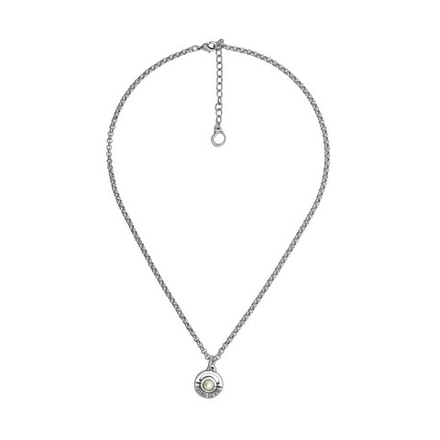 Колье Ciclon J'aime с жемчугом Swarovski и серебряным покрытием B211807-40 BW/S