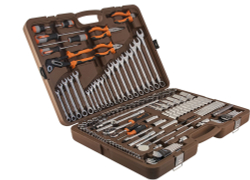 OMT141S Набор инструмента универсальный 1/4", 3/8" и 1/2"DR, 141 предмет