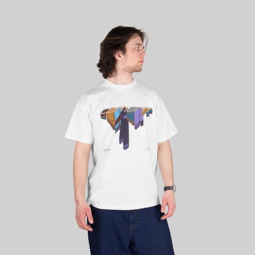 Футболка мужская Carhartt WIP Diagram Script артикул:I033176_white - купить в магазине Дайс