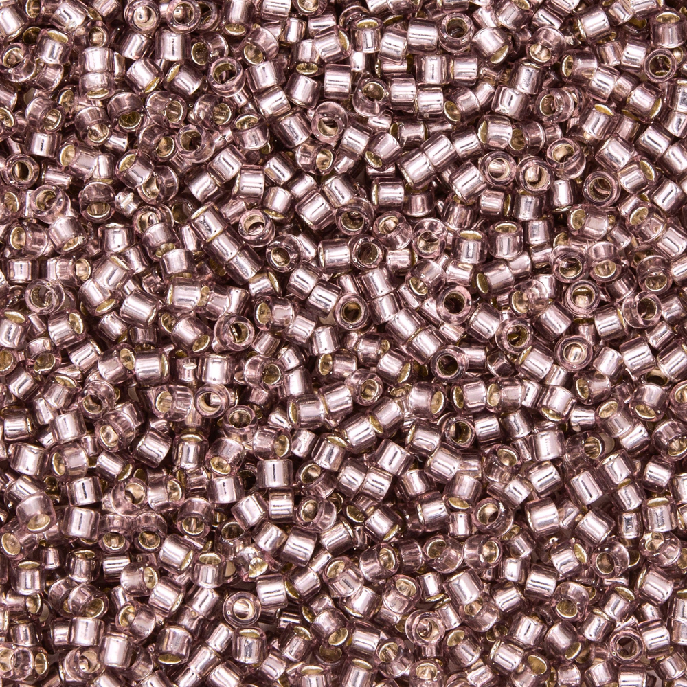 Японский бисер TOHO Treasure (№26), с внутренним серебрением, прозрачный