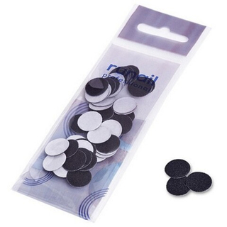 Runail Сменные файлы (цвет: чёрный), размер S (15 мм), 100 грит, 50 шт.  №7030