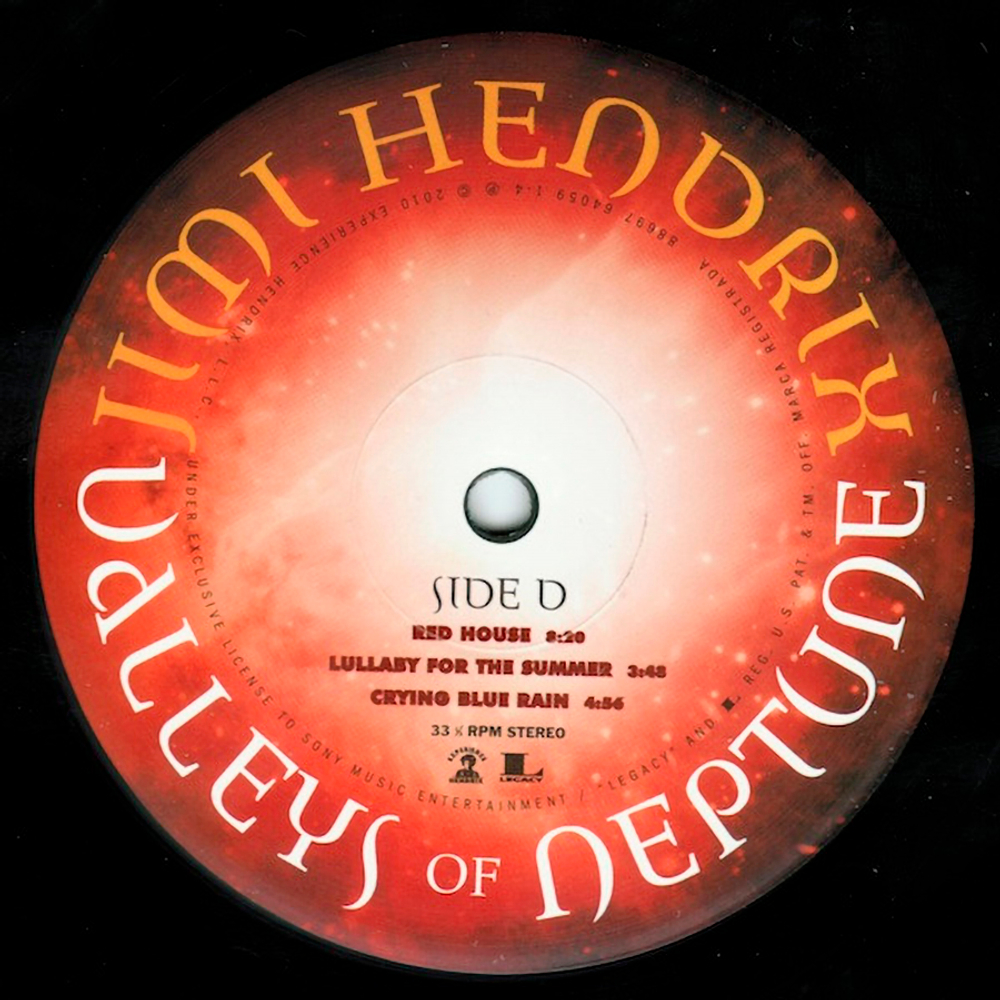 Jimi Hendrix / Valleys Of Neptune (2LP)