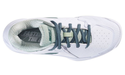 Детские теннисные кроссовки Babolat Propulse 3 Junior Wimbledon All Court - white/dark green