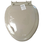 Сиденье для унитаза с планкой цвет серый в индивид. термоупаковке