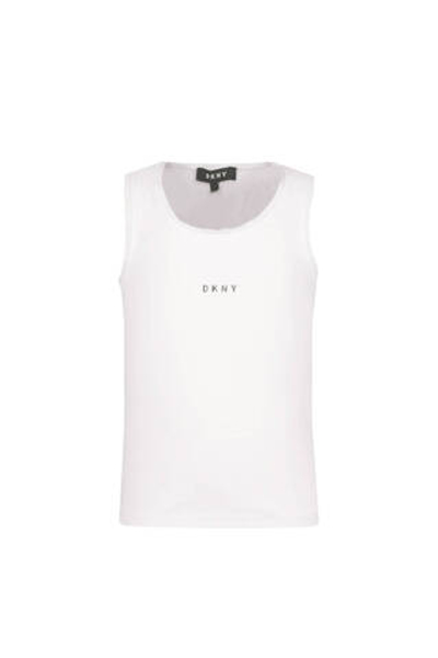 топ DKNY Kids - белый(D35R98)