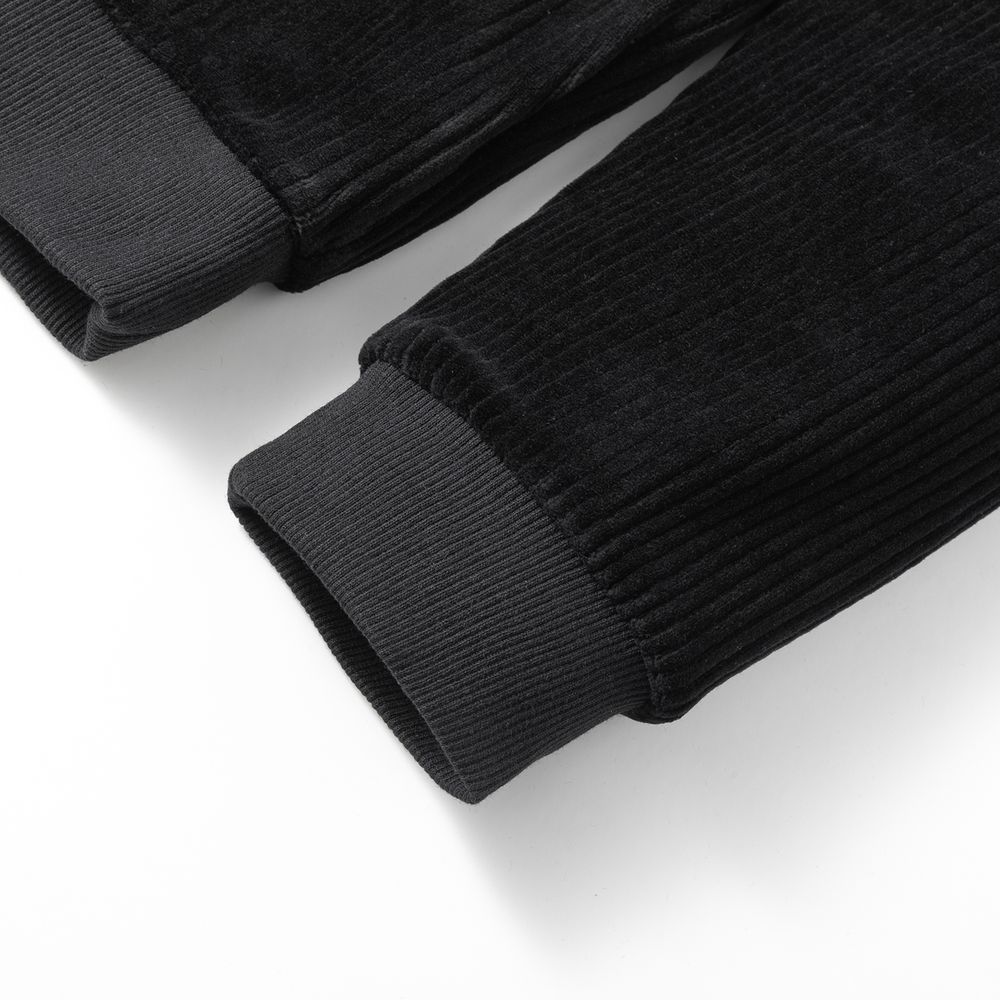 Толстовка Ymkashix Puff велюровая черная