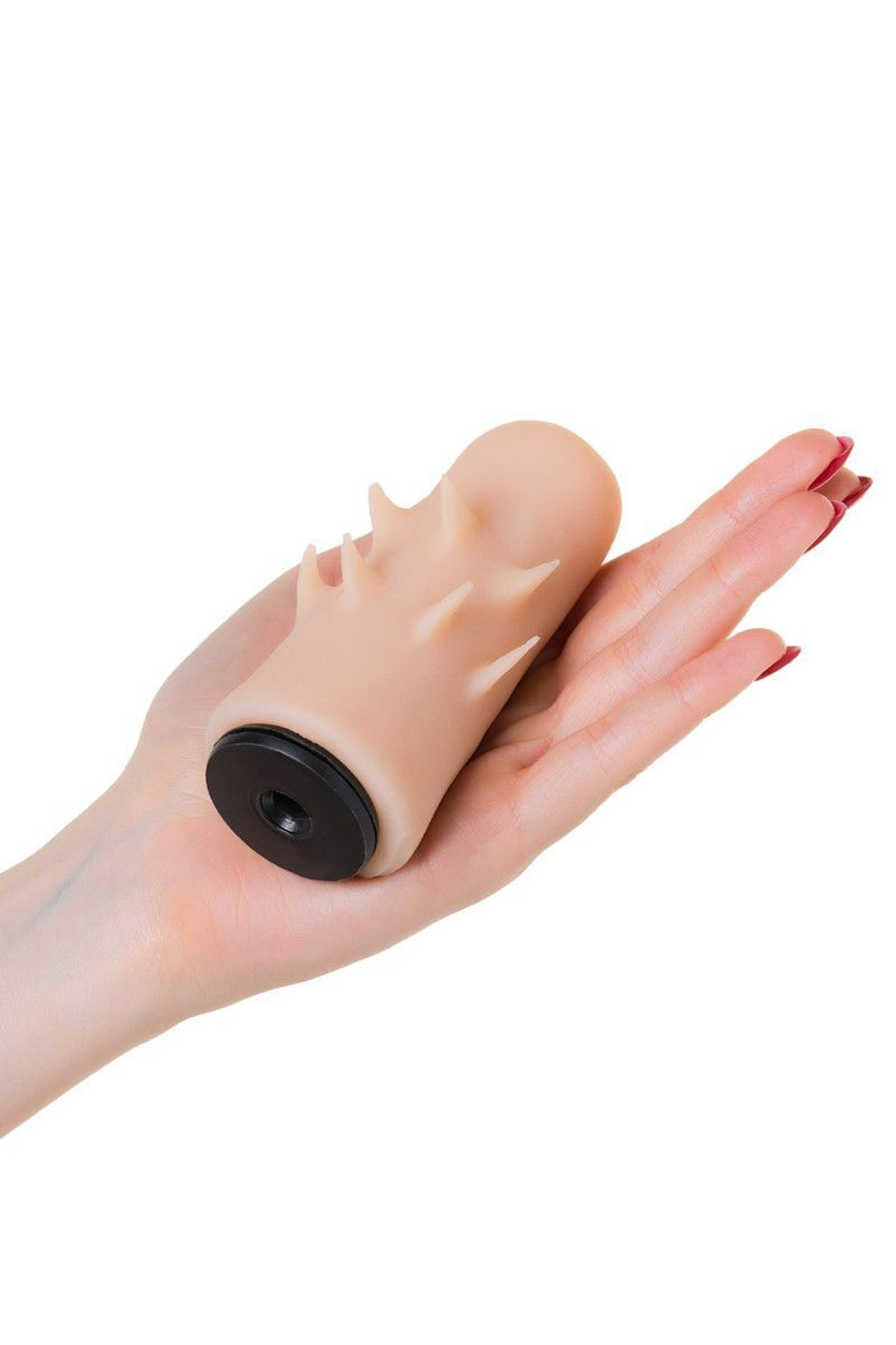 Страпон премиум класс (S) WOMAN MEDIUM с 3 насадками (Цвет: телесный с черным)