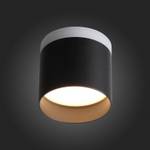 ST102.402.12 Светильник потолочный Черный LED 1*12W 3000K 936Lm Ra&gt;80 120° IP20 D100xH90 170-240V Накладные светильники