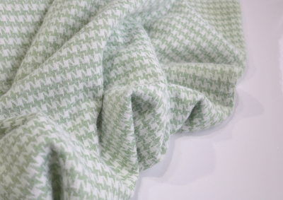 ФИСТАШКА - Альпака жаккард ГУСИНАЯ ЛАПКА (КРВ610 Елена)