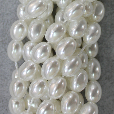 Шелл белый рис бусины 5х7мм 6х8мм 3х4мм