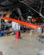 Стабилизирующая тяга из цельного алюминия с Ultra-Flex шарниром для Bronco Raptor 2022+ Форд Бронко Раптор