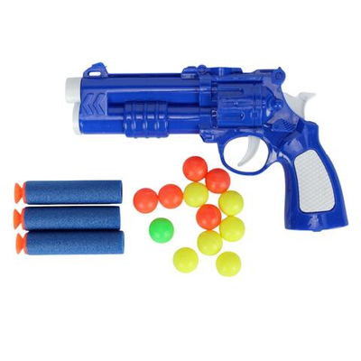 Пистолет с шарами, блистер 510C