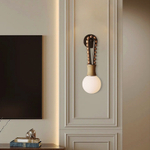 Wall design lamp Talisman Loop by Apparatus