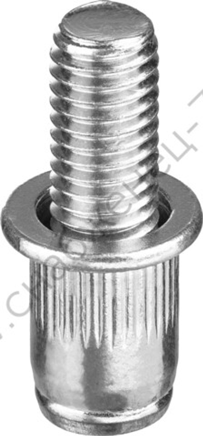 KRAFTOOL Bolt М6 х 10.5 мм, штифт 10 мм, стальные винтовые заклепки, 150 шт (311709-06-10)