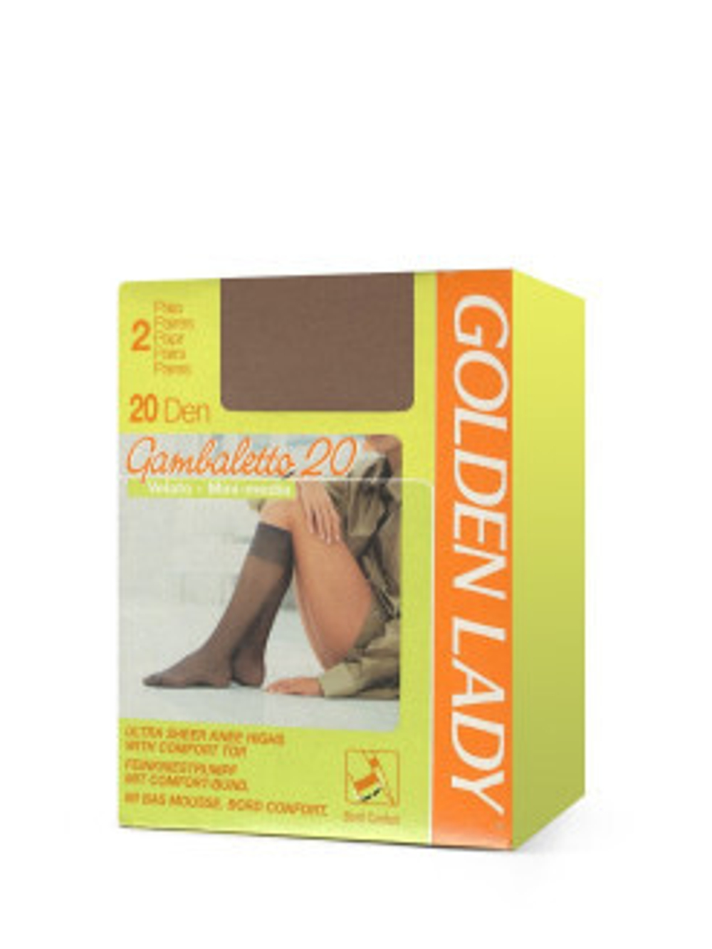 Golden Lady Gambaletto 20 (гольфы, 2 пары)