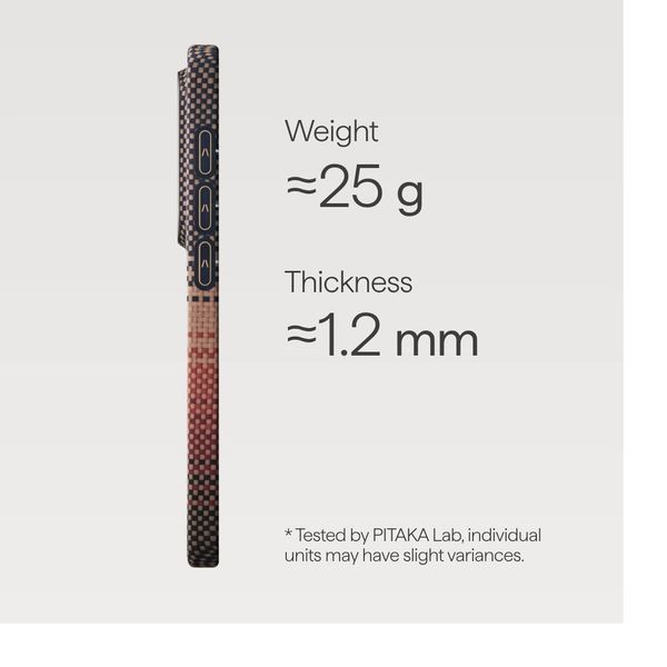 Чехол Pitaka Edge Case для Samsung S26+, Закат | Sunset