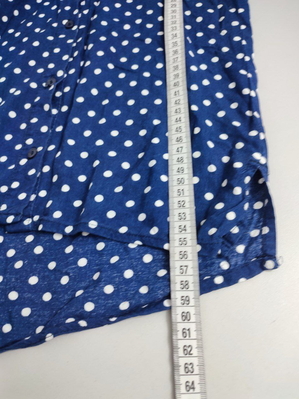 Рубашка H&M в горох 38 размер