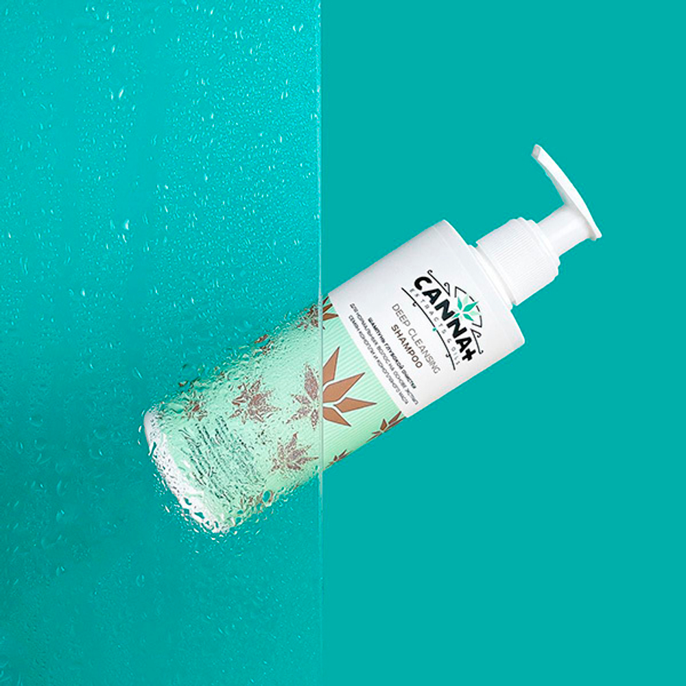 Шампунь глубокой очистки Canna+ Deep Cleansing Shampoo 250мл