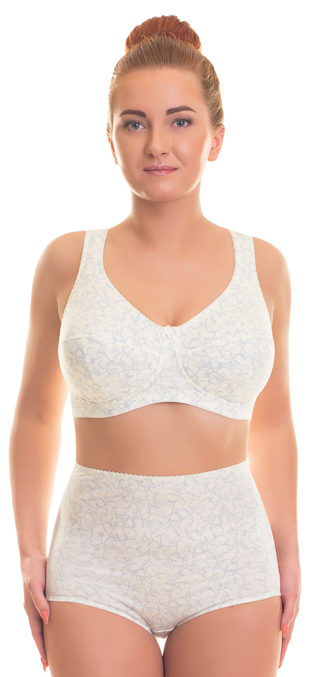 2930/C трусы "Молоко с голубым"