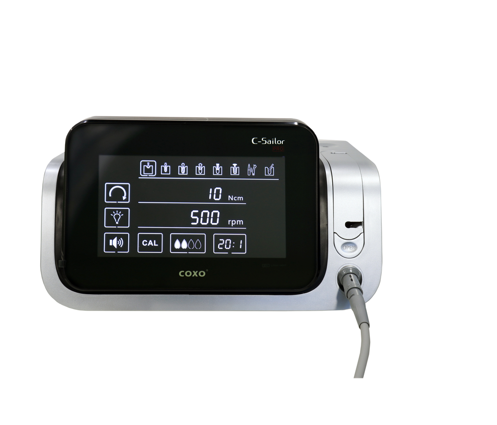 COXO C-Sailor Pro физиодиспенсер c наконечником, светом, с оптикой - имплантологическая система, Сохо