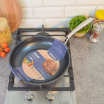 Сковорода 26см "Grand", нерж, покрытие Xylan, индукция, черная