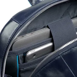 Рюкзак Piquadro Blue Square синий из натуральной кожи (CA4762B2/BLU2) 4