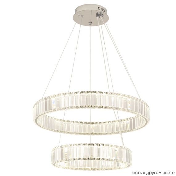 Подвесной светодиодный светильник Crystal Lux Musika SP100W Led Chrome