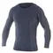 Термобелье мужская рубашка BRUBECK Comfort Wool LS11600 темный джинс