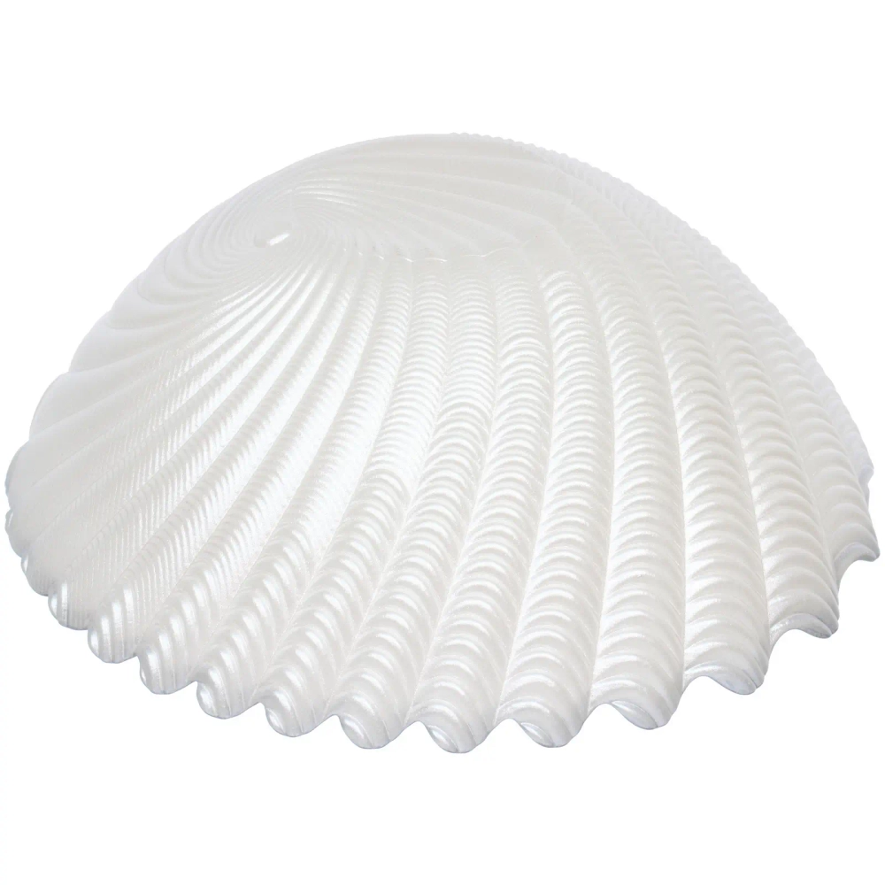 Салатник стеклянный «Фьюжн» 20*7,5см перламутр