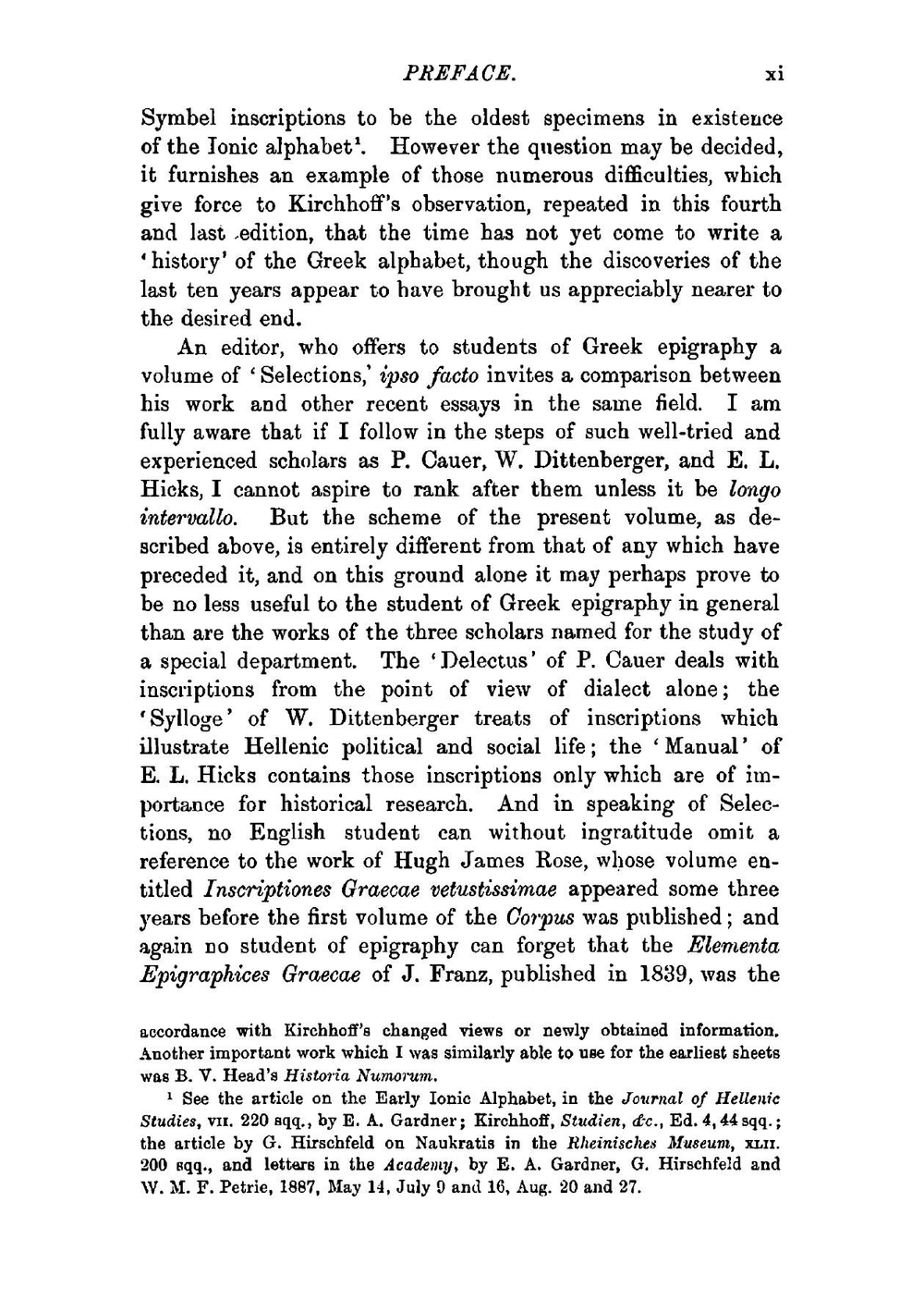 An Introduction to Greek Epigraphy. Part 1 | Ernest Stewart Roberts